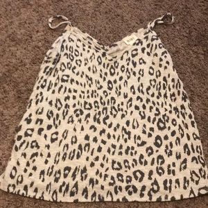 Oversized small tank top